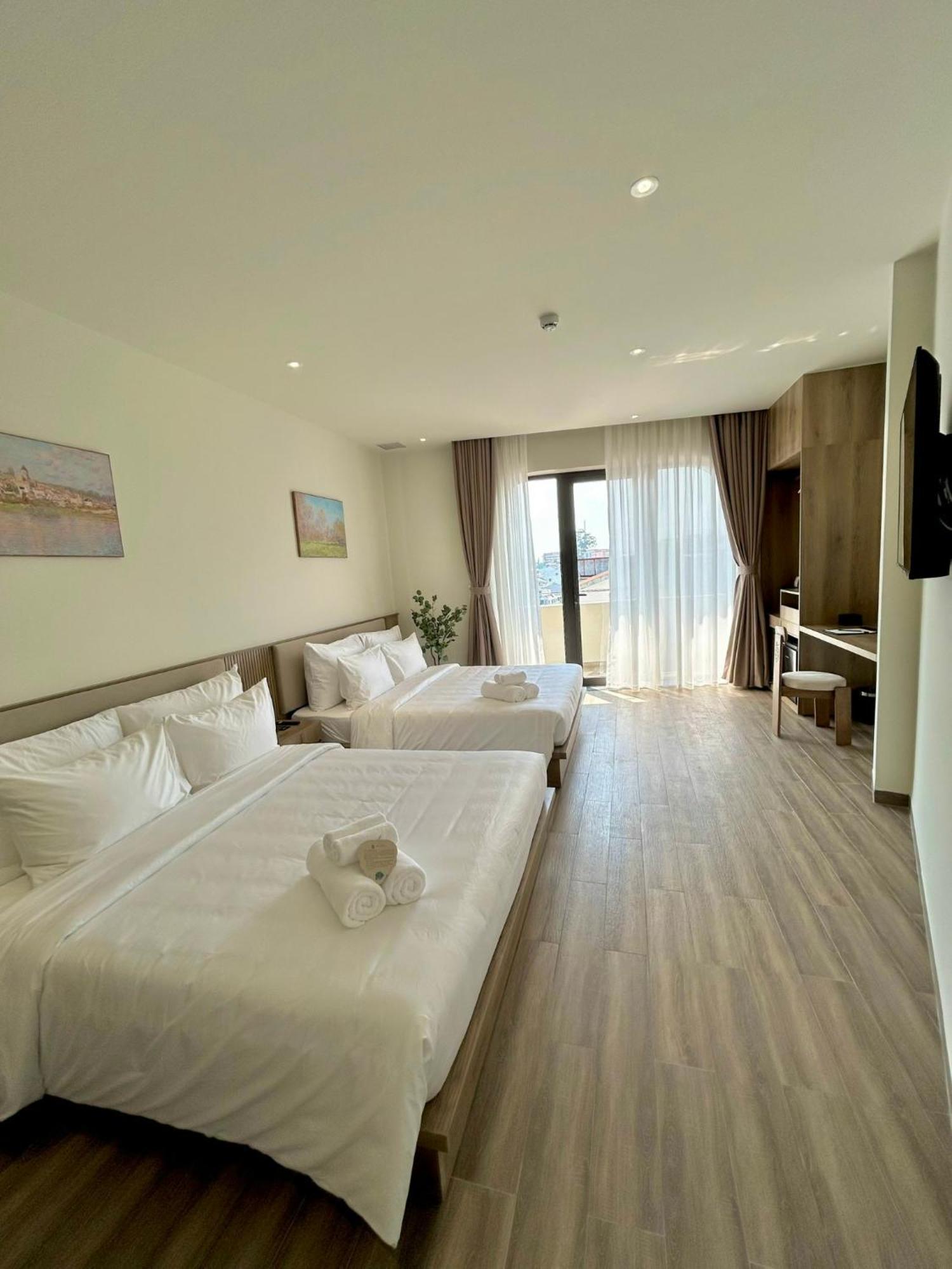 Tui Ba Gang Central Hotel Dalat Bagian luar foto